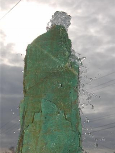 Stone_column_gurgler_turquoise